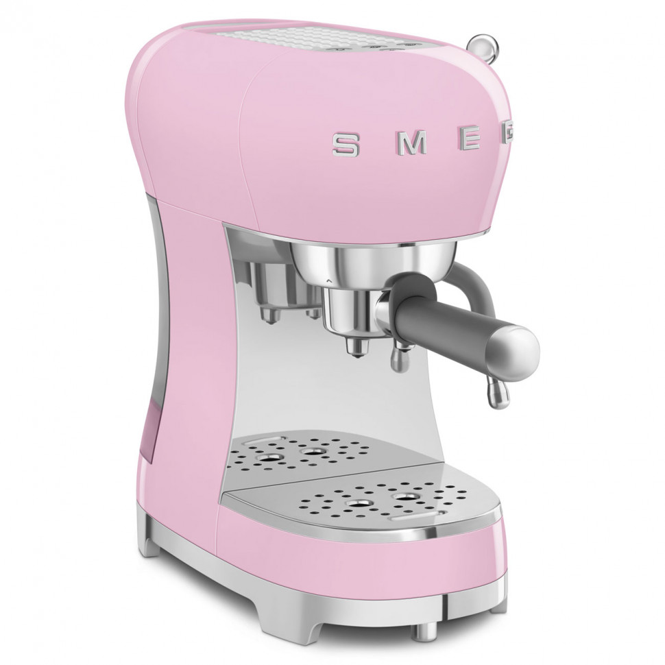 SMEG ECF02PKEU Кофемашина-эспрессо, цвет розовый