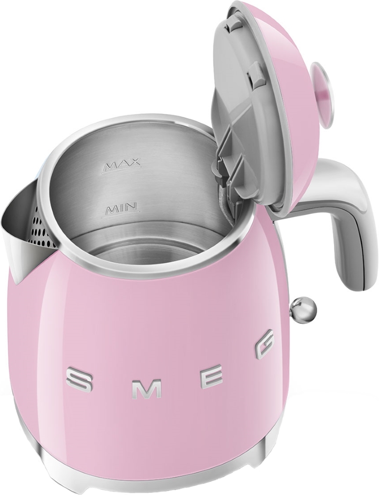 SMEG KLF05PKEU Мини чайник электрический, розовый