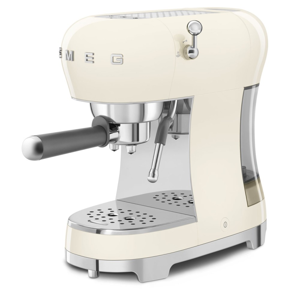 SMEG ECF02CREU Кофемашина-эспрессо, цвет кремовый