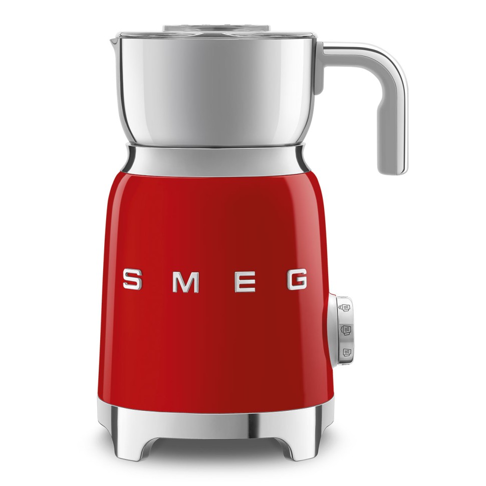 SMEG MFF11RDEU Вспениватель молока, красный