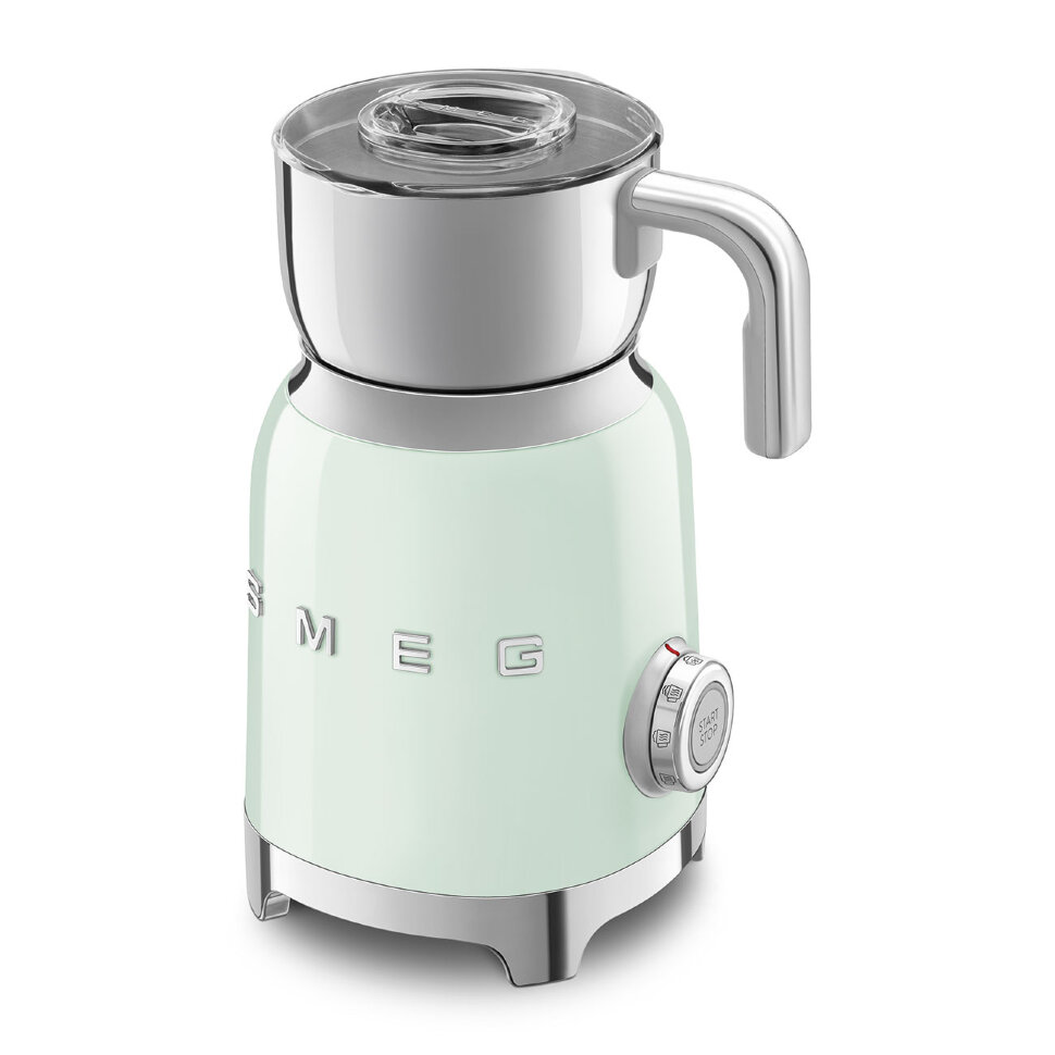 SMEG MFF11PGEU Вспениватель молока, цвет пастельный зеленый