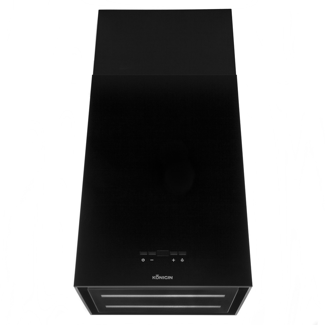 Кухонная вытяжка Konigin Geometry Black/Black Glass