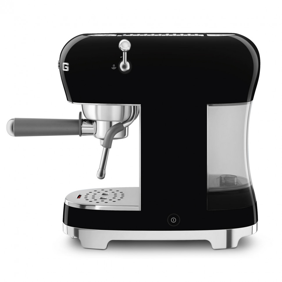 SMEG ECF02BLEU Кофемашина-эспрессо, цвет черный