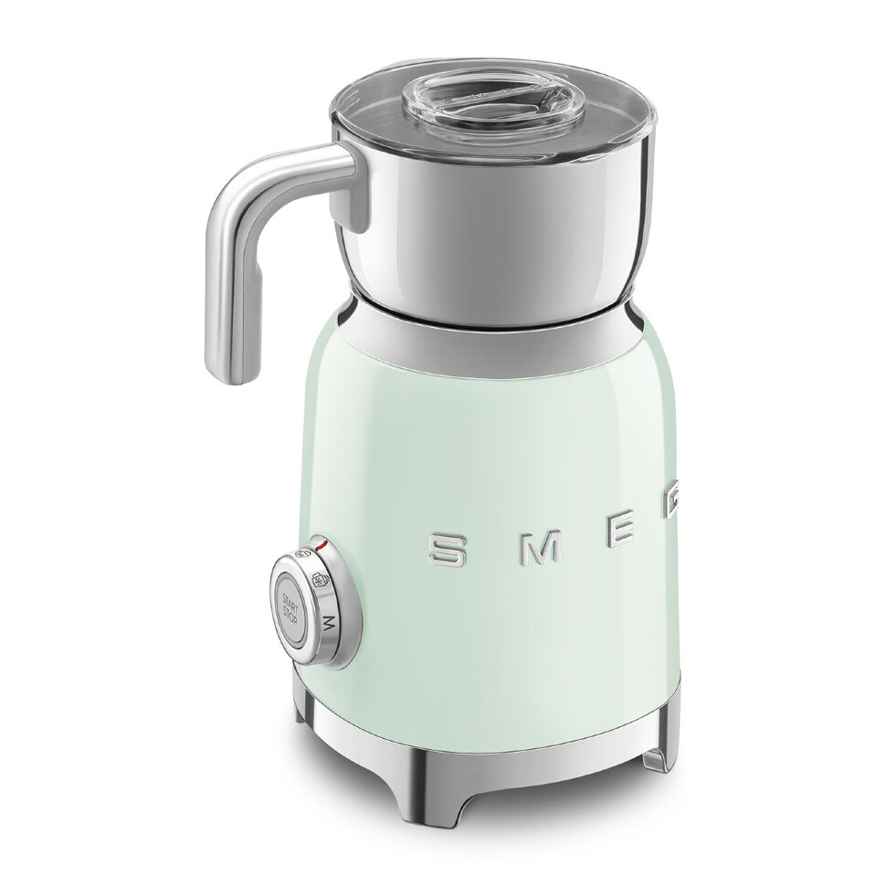 SMEG MFF11PGEU Вспениватель молока, цвет пастельный зеленый
