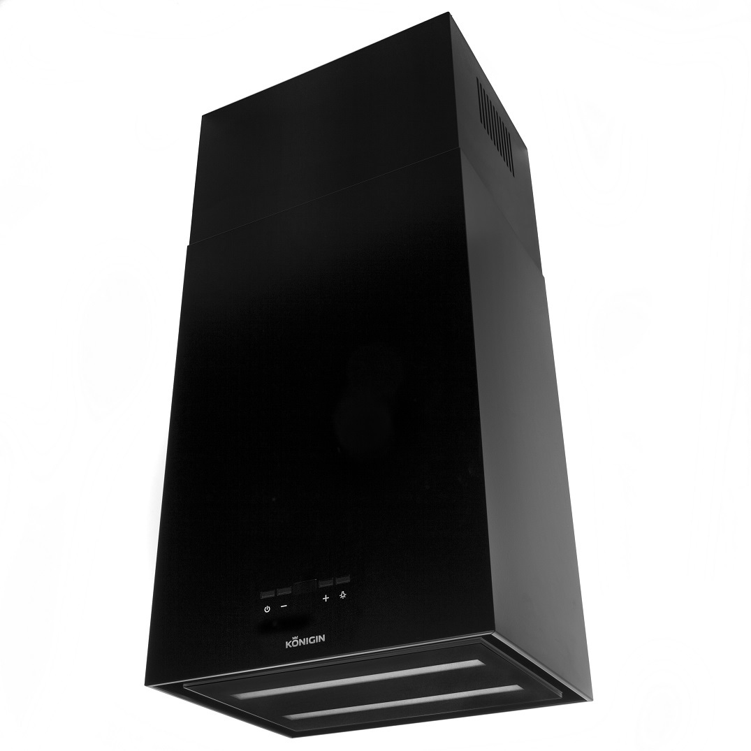 Кухонная вытяжка Konigin Geometry Black/Black Glass