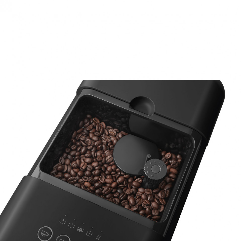 SMEG BCC12BLMEU Автоматическая кофемашина, цвет чёрный матовый