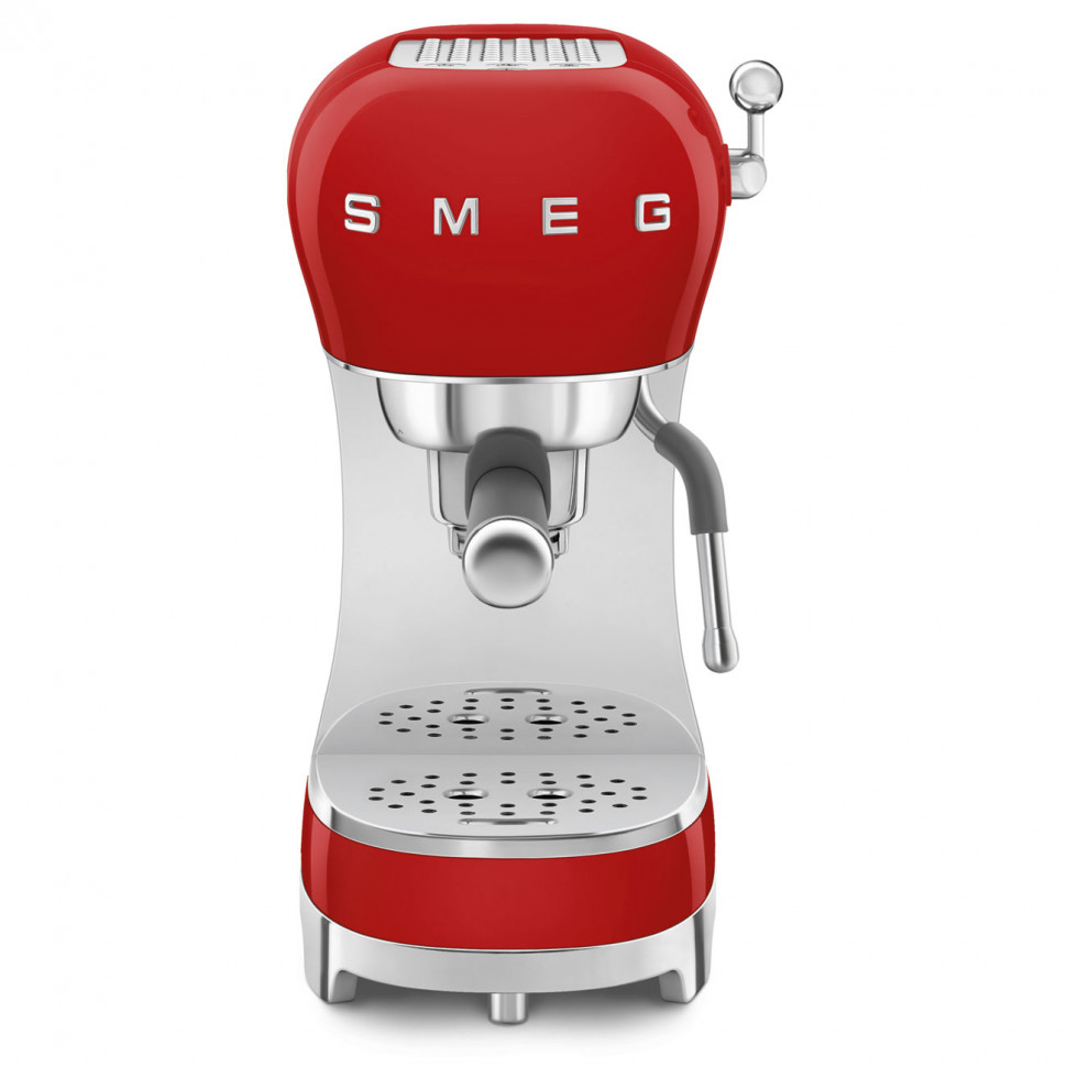 SMEG ECF02RDEU Кофемашина-эспрессо, цвет красный